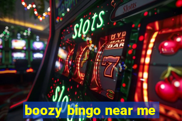 boozy bingo near me