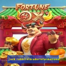 jack rabbit vibradorInformational