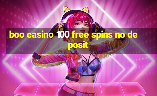 boo casino 100 free spins no deposit