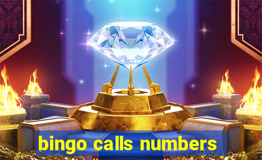 bingo calls numbers