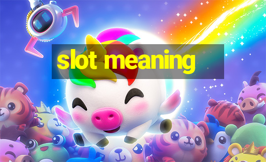 slot meaning