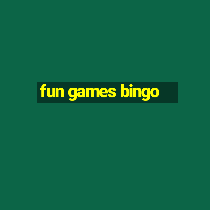 fun games bingo