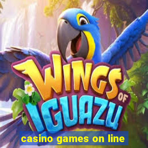 casino games on line