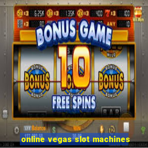 online vegas slot machines