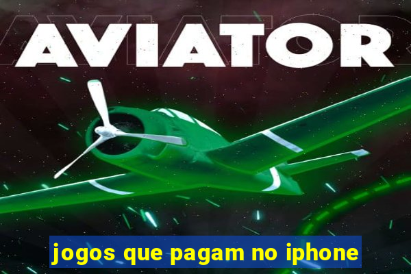 jogos que pagam no iphone