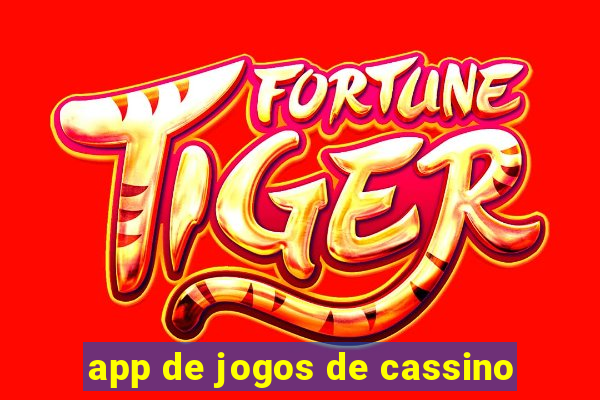 app de jogos de cassino