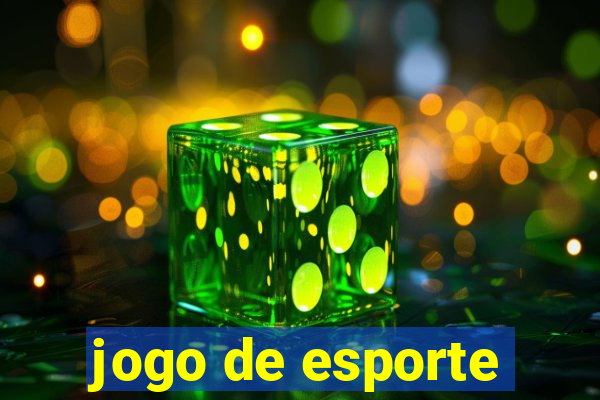 jogo de esporte