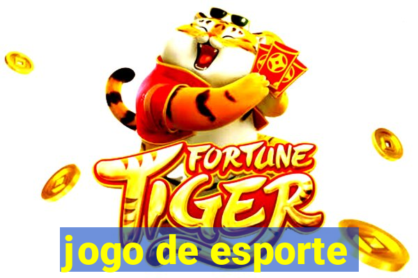 jogo de esporte