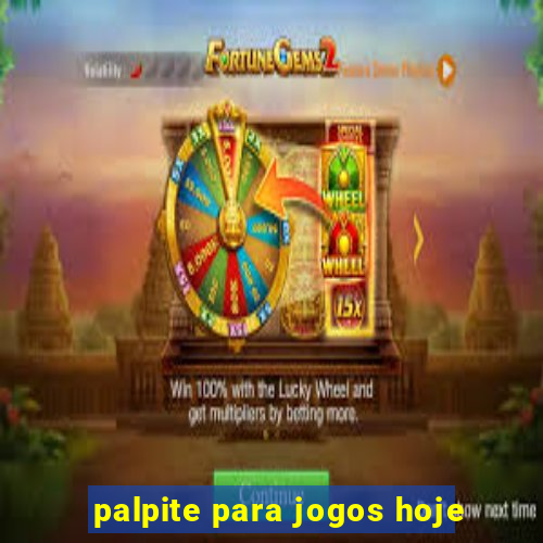 palpite para jogos hoje