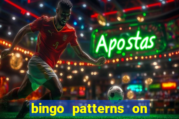 bingo patterns on slot machines