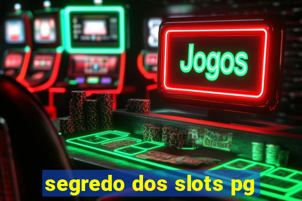 segredo dos slots pg