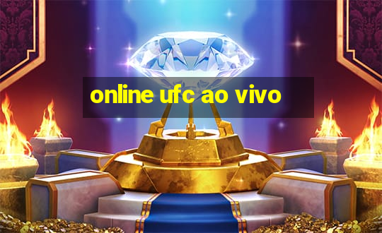 online ufc ao vivo