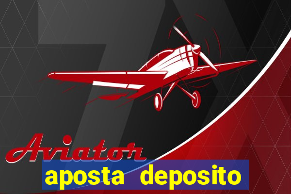 aposta deposito minimo 1 real