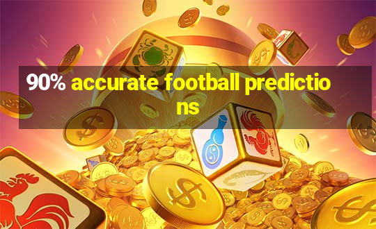 90% accurate football predictions