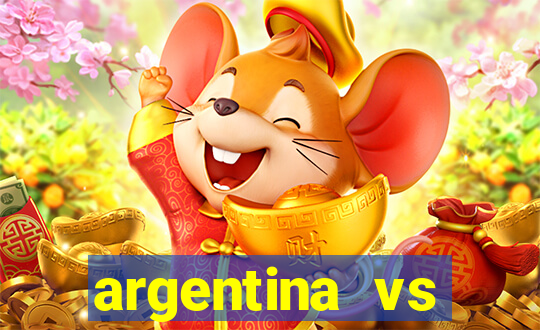 argentina vs colombia ao vivo