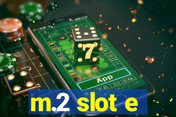 m.2 slot e