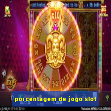 porcentagem de jogo slot