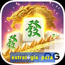 estratégia para jogar fortune tiger