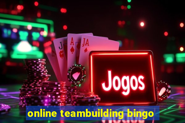 online teambuilding bingo