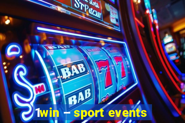 1win – sport events