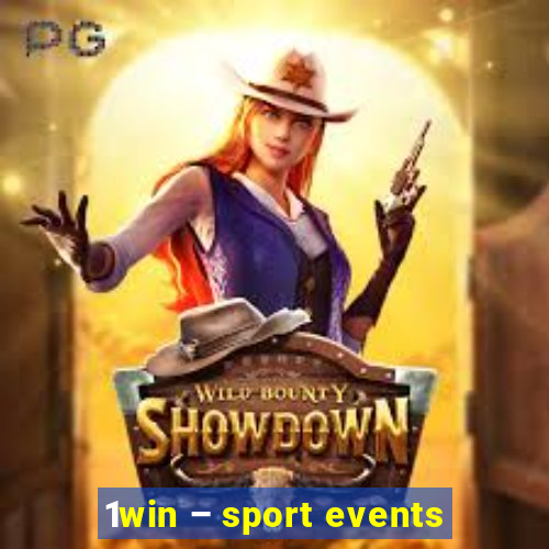 1win – sport events