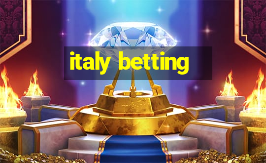 italy betting