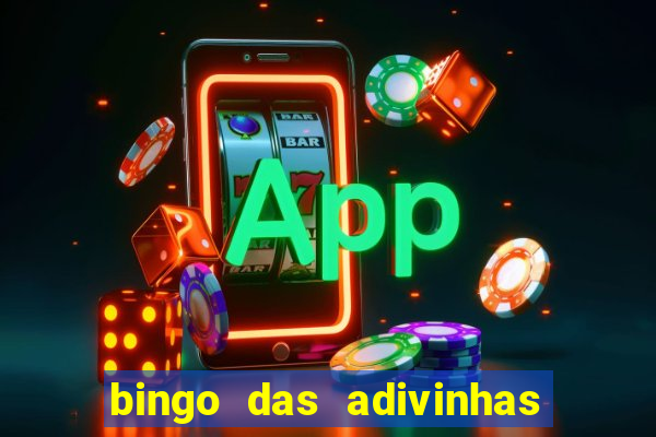 bingo das adivinhas para imprimir