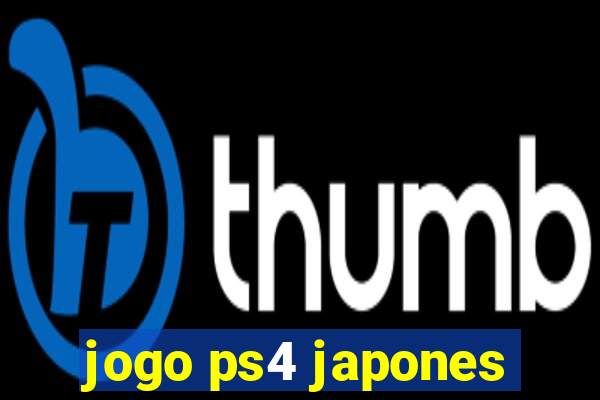 jogo ps4 japones