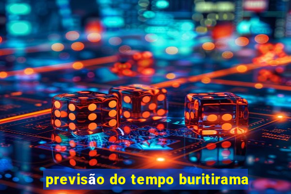 previsão do tempo buritirama