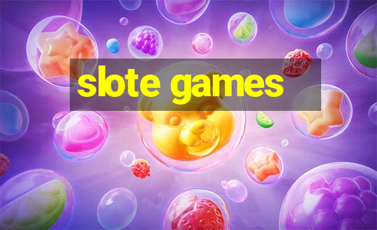 slote games