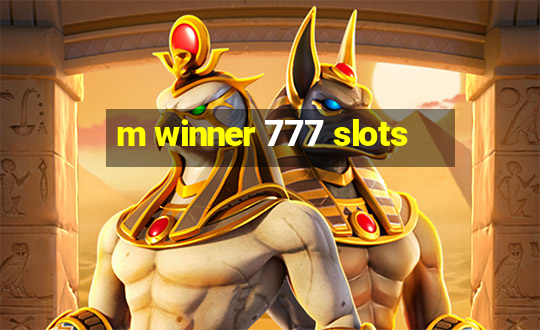 m winner 777 slots