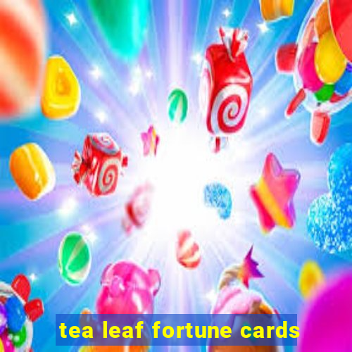 tea leaf fortune cards