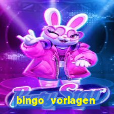 bingo vorlagen kostenlos erstellen