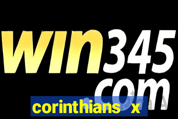 corinthians x vitoria onde assistir