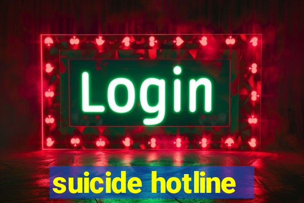 suicide hotline