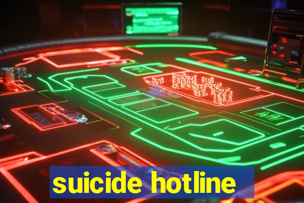 suicide hotline