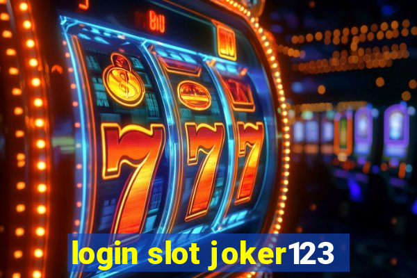 login slot joker123