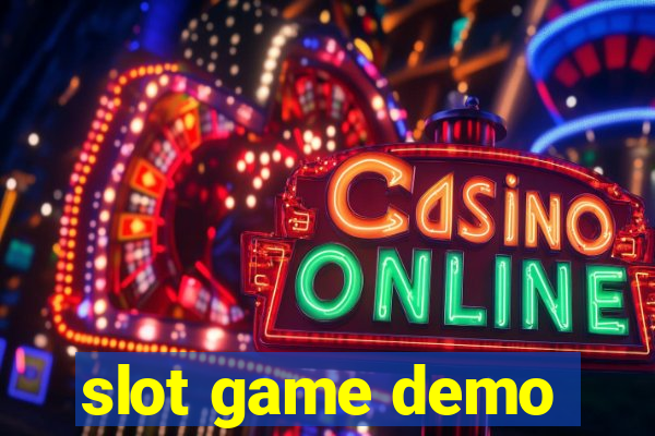 slot game demo