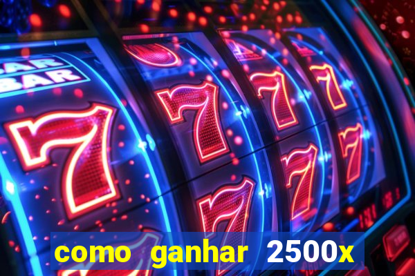 como ganhar 2500x no fortune tiger