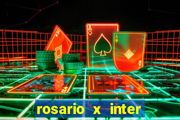 rosario x inter onde assistir