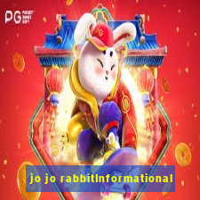 jo jo rabbitInformational