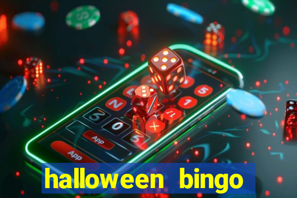 halloween bingo games for kids