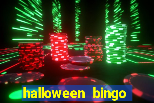 halloween bingo games for kids