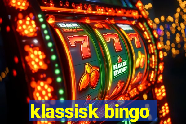 klassisk bingo