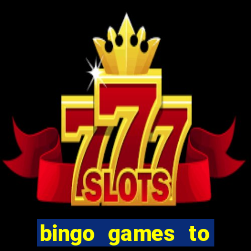 bingo games to play for free