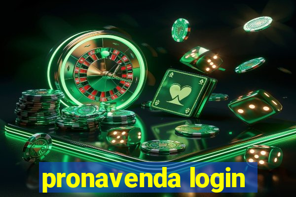 pronavenda login