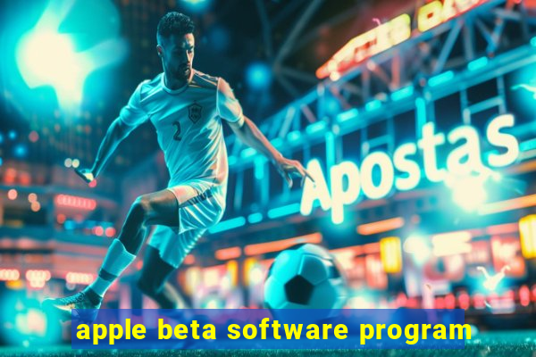 apple beta software program