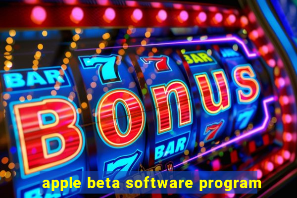 apple beta software program