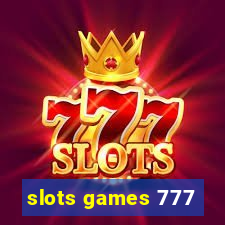 slots games 777