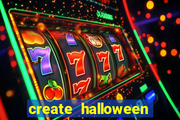 create halloween bingo card